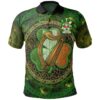 Ireland Clothing - Leech Irish Family Crest Polo Shirt - Celtic Tree A7