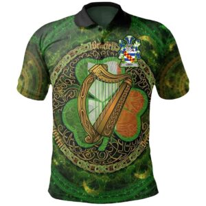 Ireland Clothing - Leigh or McLaeghis Irish Family Crest Polo Shirt - Celtic Tree A7