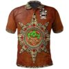 Ireland Clothing - Lill Irish Family Crest Polo Shirt - Celtic Tree A7