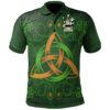 Ireland Clothing - Lill Irish Family Crest Polo Shirt - Celtic Triquetra Knot A7