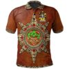 Ireland Clothing - Lincolne Irish Family Crest Polo Shirt - Celtic Tree A7