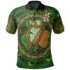 Ireland Clothing - Litton Irish Family Crest Polo Shirt - Celtic Tree A7