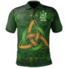 Ireland Clothing - Lloyd Irish Family Crest Polo Shirt - Celtic Triquetra Knot A7