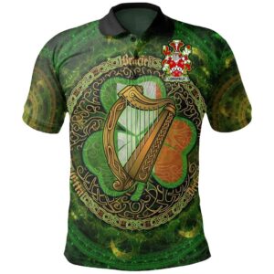 Ireland Clothing - Longfield Irish Family Crest Polo Shirt - Celtic Tree A7