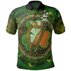 Ireland Clothing - Lyster Irish Family Crest Polo Shirt - Celtic Tree A7