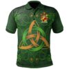 Ireland Clothing - Mandevile Irish Family Crest Polo Shirt - Celtic Triquetra Knot A7