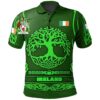 Ireland Clothing - McCauley Irish Family Crest Polo Shirt - Symbol of Celtic A7
