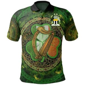 Ireland Clothing - McGinty Irish Family Crest Polo Shirt - Celtic Tree A7