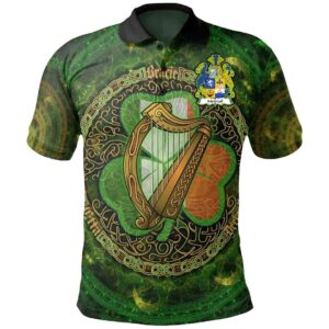 Ireland Clothing - McGrail Irish Family Crest Polo Shirt - Celtic Tree A7