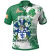 Ireland Clothing - McMurray Irish Family Crest Polo Shirt - Irish Celtic Cross A7
