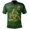 Ireland Clothing - Micklethwait Irish Family Crest Polo Shirt - Celtic Triquetra Knot A7
