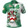 Ireland Clothing - Morley Irish Family Crest Polo Shirt - Irish Celtic Cross A7