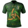 Ireland Clothing - Orpen Irish Family Crest Polo Shirt - Celtic Triquetra Knot A7