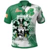 Ireland Clothing - Paine Irish Family Crest Polo Shirt - Irish Celtic Cross A7