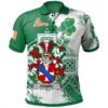 Ireland Clothing - Phaire Irish Family Crest Polo Shirt - Irish Celtic Cross A7