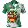 Ireland Clothing - Poyntz Irish Family Crest Polo Shirt - Irish Celtic Cross A7