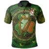 Ireland Clothing - Prior Irish Family Crest Polo Shirt - Celtic Tree A7