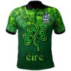 Ireland Clothing - Richardson Irish Family Crest Polo Shirt - Irish Shamrock Triangle A7
