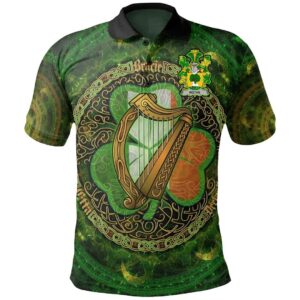 Ireland Clothing - Rothe Irish Family Crest Polo Shirt - Celtic Tree A7