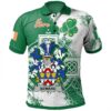 Ireland Clothing - Seward Irish Family Crest Polo Shirt - Irish Celtic Cross A7