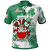 Ireland Clothing - St.Michell Irish Family Crest Polo Shirt - Irish Celtic Cross A7