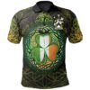 Ireland Clothing - Staunton Irish Family Crest Polo Shirt - Irish Shamrock Triangle A7