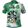 Ireland Clothing - Steele Irish Family Crest Polo Shirt - Irish Celtic Cross A7