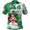 Ireland Clothing - Steen Irish Family Crest Polo Shirt - Irish Celtic Cross A7