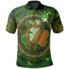 Ireland Clothing - Stokes Irish Family Crest Polo Shirt - Celtic Tree A7