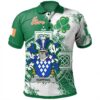 Ireland Clothing - Topping Irish Family Crest Polo Shirt - Irish Celtic Cross A7