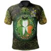 Ireland Clothing - Tuthill Irish Family Crest Polo Shirt - Irish Shamrock Triangle A7