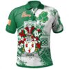Ireland Clothing - Vigors Irish Family Crest Polo Shirt - Irish Celtic Cross A7