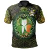 Ireland Clothing - Warren Irish Family Crest Polo Shirt - Irish Shamrock Triangle A7