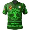 Ireland Clothing - Webb Irish Family Crest Polo Shirt - Symbol of Celtic A7