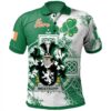 Ireland Clothing - Westropp Irish Family Crest Polo Shirt - Irish Celtic Cross A7