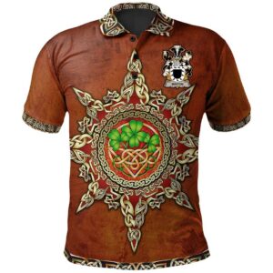 Ireland Clothing - Winton Irish Family Crest Polo Shirt - Celtic Tree A7
