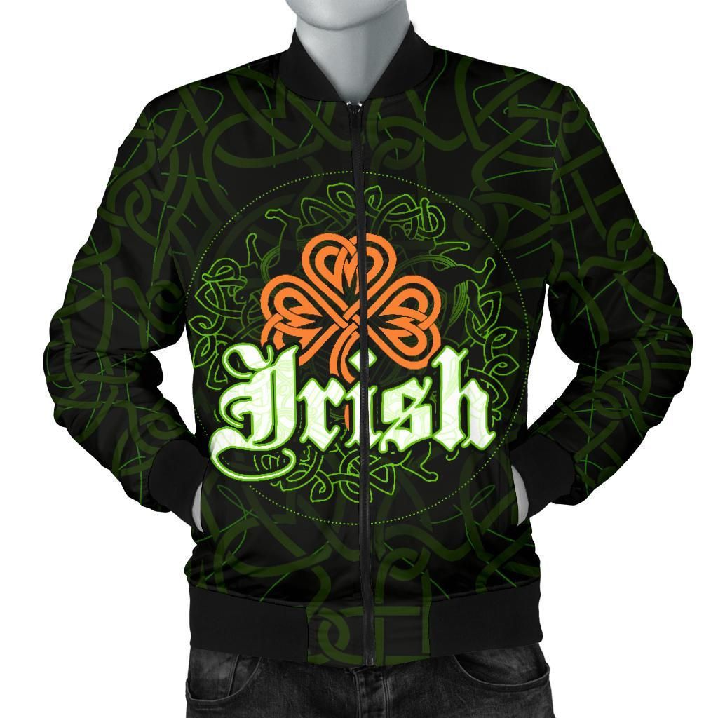 Ireland Men's Bomber Jacket - Celtic Samhain - BN11 Bomber Jacket Ireland Men's Bomber Jacket - Celtic Samhain - BN11 Bomber Jacket