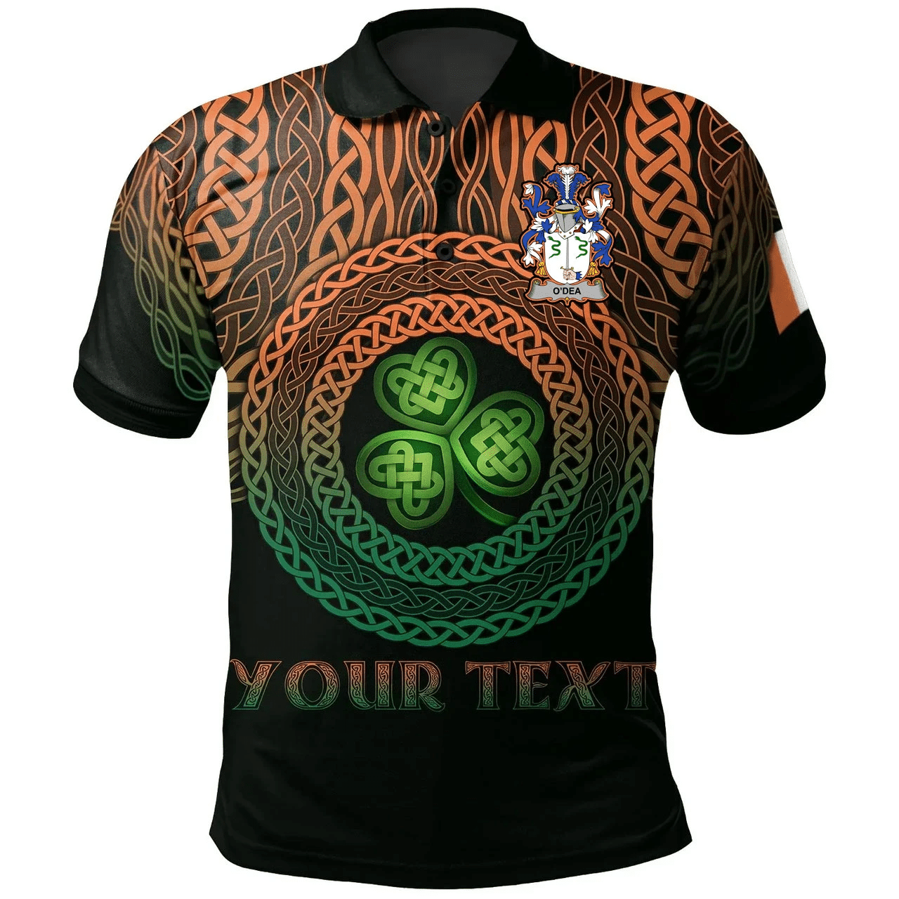Ireland Polo Shirt - Dea or O'Dea Irish Family Crest Polo Shirt - Celtic Pride A7 Ireland Polo Shirt - Dea or O'Dea Irish Family Crest Polo Shirt - Celtic Pride A7