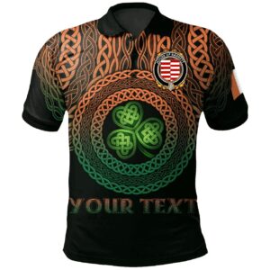 Ireland Polo Shirt - House of BARRETT Irish Family Crest Polo Shirt - Celtic Pride A7