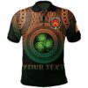 Ireland Polo Shirt - House of O'BRENNAN (Ossory) Irish Family Crest Polo Shirt - Celtic Pride A7