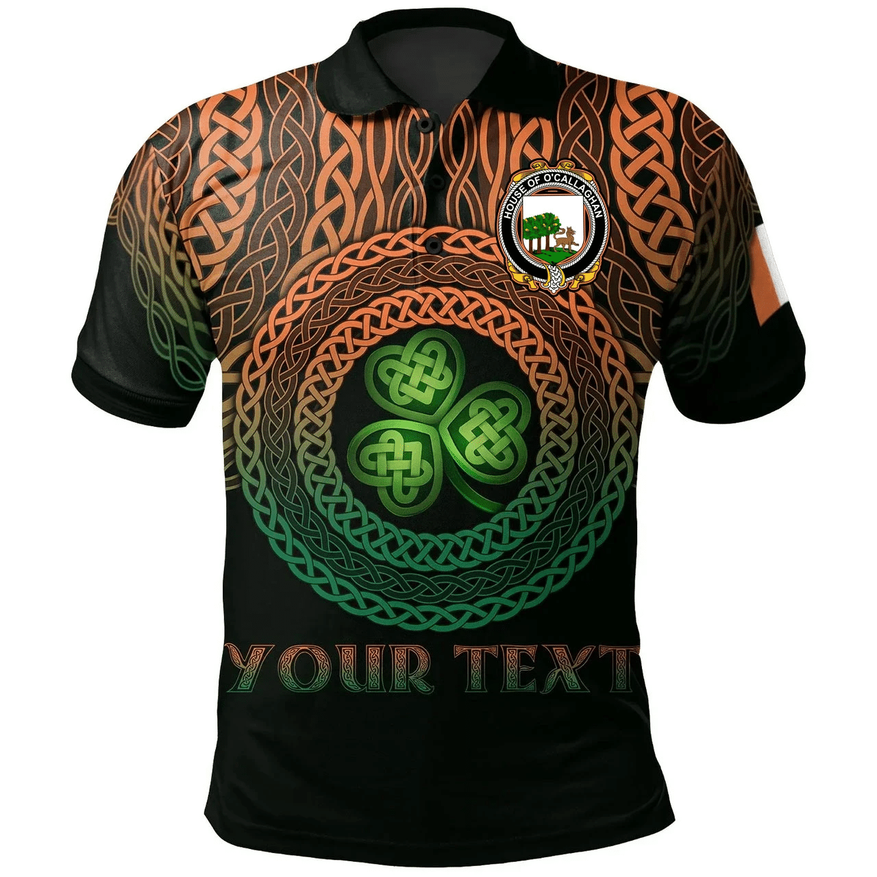 Ireland Polo Shirt - House of O'CALLAGHAN Irish Family Crest Polo Shirt - Celtic Pride A7 Ireland Polo Shirt - House of O'CALLAGHAN Irish Family Crest Polo Shirt - Celtic Pride A7