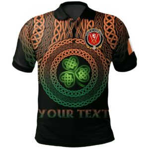 Ireland Polo Shirt - House of O'DEMPSEY Irish Family Crest Polo Shirt - Celtic Pride A7