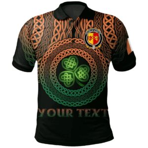 Ireland Polo Shirt - House of O'HEYNE Irish Family Crest Polo Shirt - Celtic Pride A7