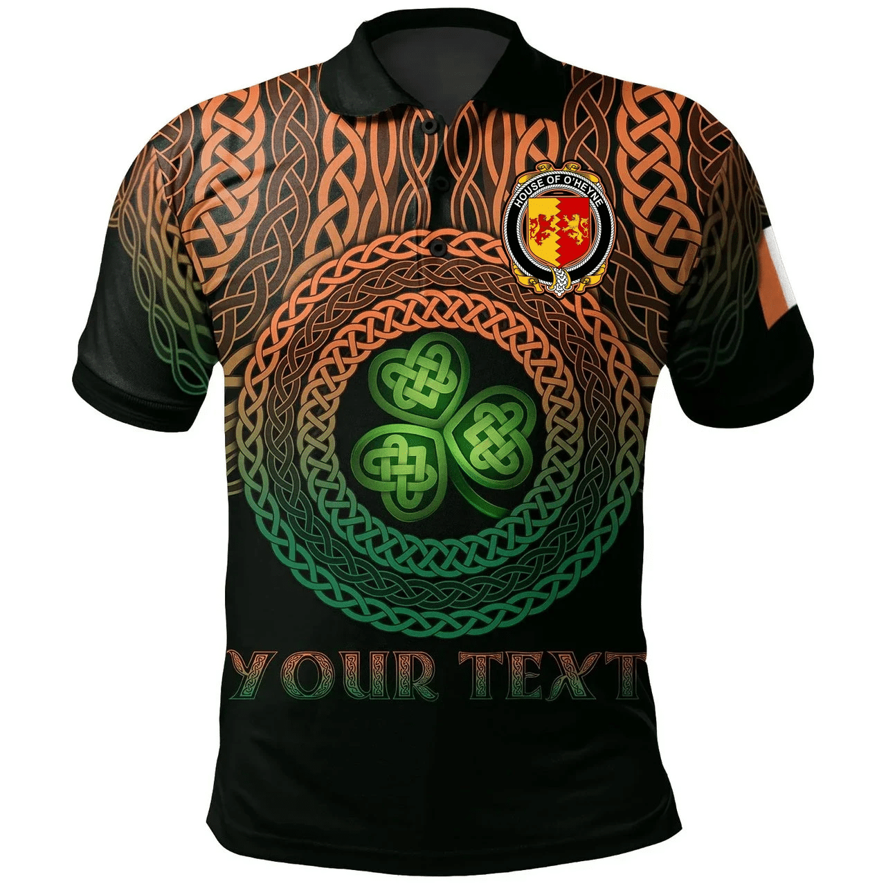 Ireland Polo Shirt - House of O'HEYNE Irish Family Crest Polo Shirt - Celtic Pride A7 Ireland Polo Shirt - House of O'HEYNE Irish Family Crest Polo Shirt - Celtic Pride A7