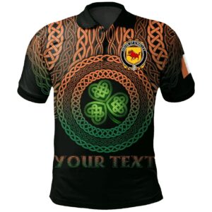 Ireland Polo Shirt - House of O'MALLEY Irish Family Crest Polo Shirt - Celtic Pride A7