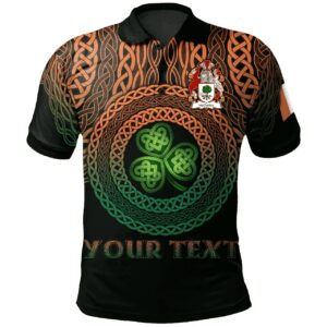 Ireland Polo Shirt - McCluskey Irish Family Crest Polo Shirt - Celtic Pride A7