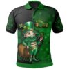 Ireland Polo shirt - Leprechaun Happy St. Patrick Day - BN11
