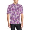 Iris Pattern Print Design Ir05 Men Polo Shirt