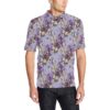Iris Pattern Print Design Ir07 Men Polo Shirt