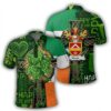 Irish Surnames Polo Shirt - Nurse Polo Shirt Celtic Cross Shamrock J47